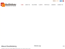 Tablet Screenshot of doubledemy.com